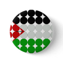 Palestine Flag Circles buttons by Ummah_Apparel Palestine Flag Circles buttons