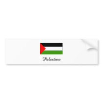Palestine Flag Design bumper stickers