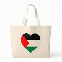 Palestine Flag Heart bags by Vexillophile Palestine Flag Heart bags