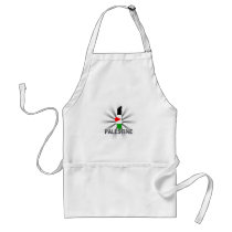 Palestine Flag Map 2.0 Apron