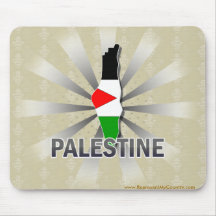 Palestine Flag Map 2.0 Mouse Pad