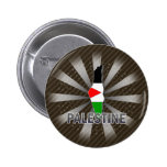 Palestine Flag Map 2.0 Pinback Button