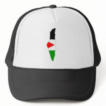Palestine Flag Map full size Mesh Hat