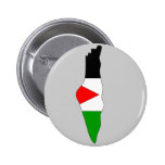 Palestine flag map pin
