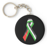 Palestine flag ribbon Keyring keychains