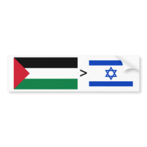 Palestine > Israel bumper stickers