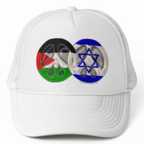 Palestine - Israel Peace Mesh Hat