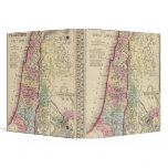 Palestine, Jerusalem Map by Mitchell binders