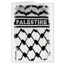 Palestine Keffiyah Cards