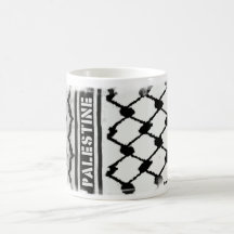 Palestine Keffiyah Coffee Mugs