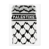 Palestine Keffiyah Post Cards