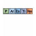 Palestine made of Elements t-shirts