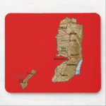 Palestine Map Mousepad