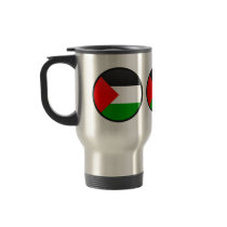 Palestine quality Flag Circle Mug