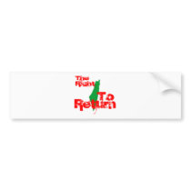 Palestine: The RIght To Return Bumper Stickers