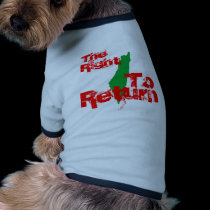 Palestine: The RIght To Return pet clothing