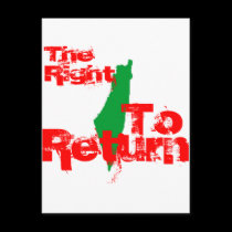 Palestine: The RIght To Return postcards