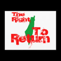 Palestine: The RIght To Return postcards
