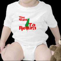 Palestine: The RIght To Return t-shirts