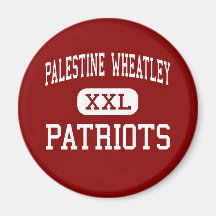Palestine Wheatley - Patriots - High - Palestine Refrigerator Magnet