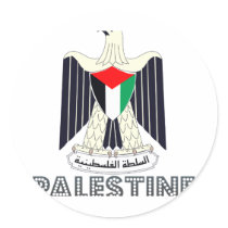 Palestinian Emblem stickers by FlagStore Palestinian Emblem stickers