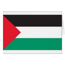 Palestinian Flag Greeting Card