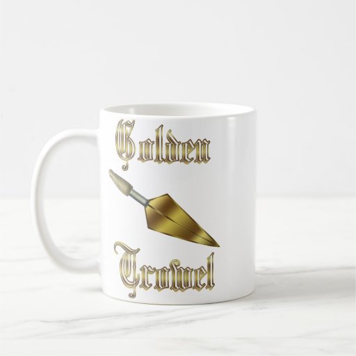 Paleta de oro tazas de café