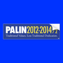 Palin 2012-2014 1/2 bumper stickers