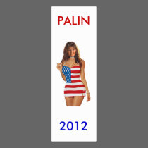 Palin 2012 Bookmark business cards