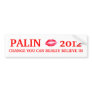PALIN 2012 BUMPER STICKER