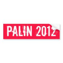 PALIN 2012 bumper stickers
