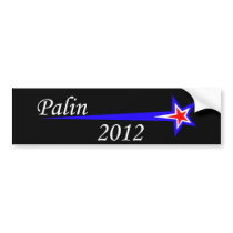 Palin -2012 bumper stickers