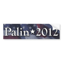 Palin 2012 Bumper Sticker bumper stickers by joecsanders Palin 2012 Bumper Sticker bumper stickers