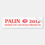PALIN 2012 BUMPER STICKER