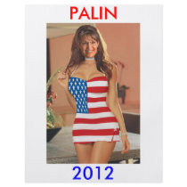 PALIN 2012 FLYER (Sarah Palin T-Shirts t shirts)
