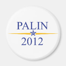 Palin 2012 fridge magnet