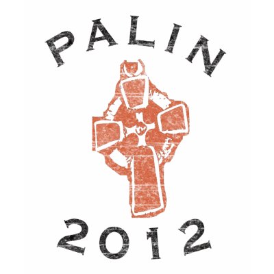 Palin 2012 Long Sleeve Cross Womens Shirt by SideSplitters