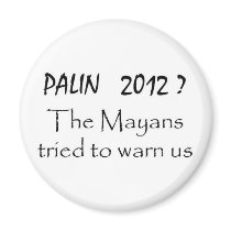 Palin 2012 refrigerator magnets