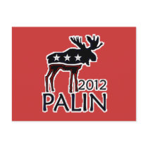 Palin 2012 Moose Post Cards