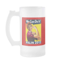 Palin 2012 Rosie the Riveter Poster Mug