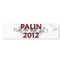 Palin 2012 Vine Bumpersticker by DebLis Palin 2012 Vine Bumpersticker