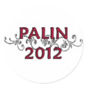 Palin 2012 Vine Sticker