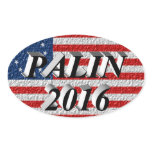 PALIN 2016 Sticker, Black 3D,Betsy Ross stickers