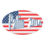 PALIN 2016 Sticker, Powder Blue 3D, Old Glory stickers