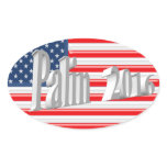 PALIN 2016 Sticker, White 3D, White stickers