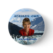 Palin Alaska's Own Button