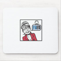 Palin and Fred mousepads