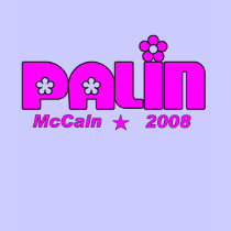 Palin and McCain in 2008 t-shirts