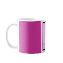 PALIN AS THE NOSE ON YOUR FACE--on pink mugs