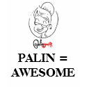 PALIN = AWESOME t-shirts
